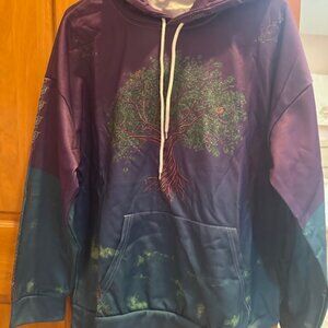 Tree of Life Hoodie - Size 2X or 1X